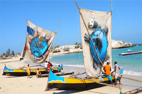 Du graffiti dans les voiles