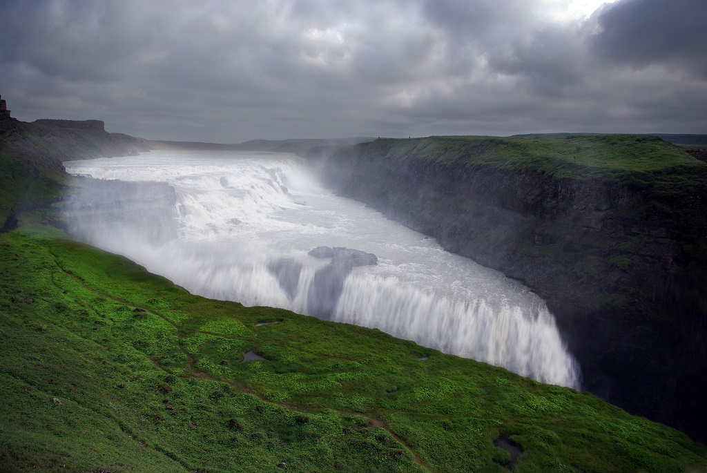 Gullfoss, la « Chute des Dieux », Cercle d'Or