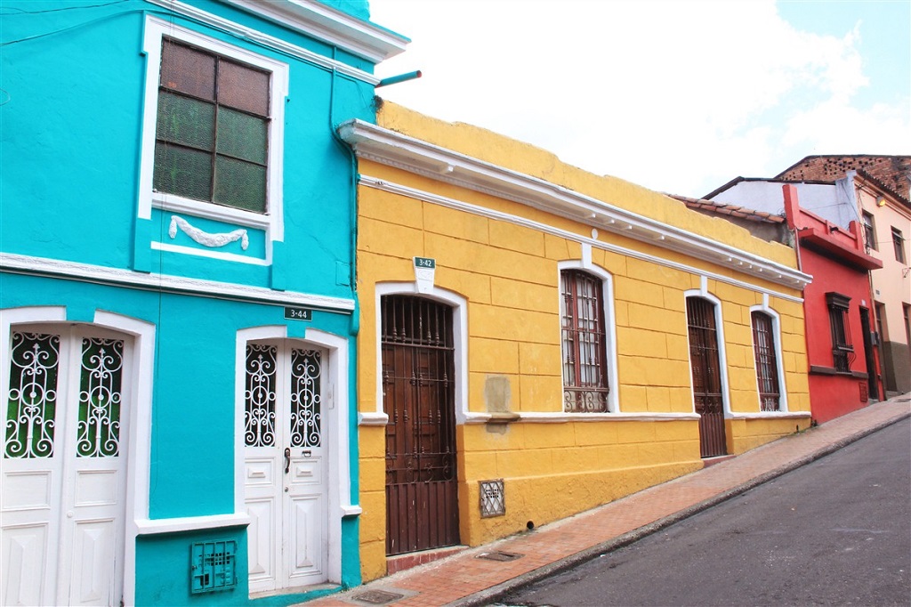 Dans les rues colorées de Bogotá