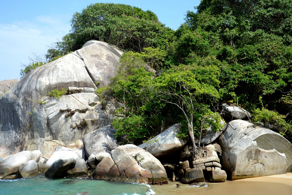 Plage du Parc national naturel de Tayrona