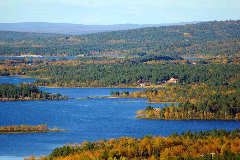 Paysage lapon, Suède