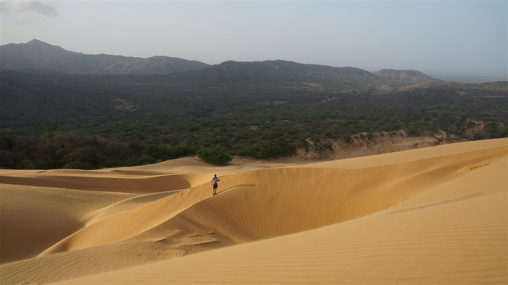 Dunes dans le désert de la Guajira