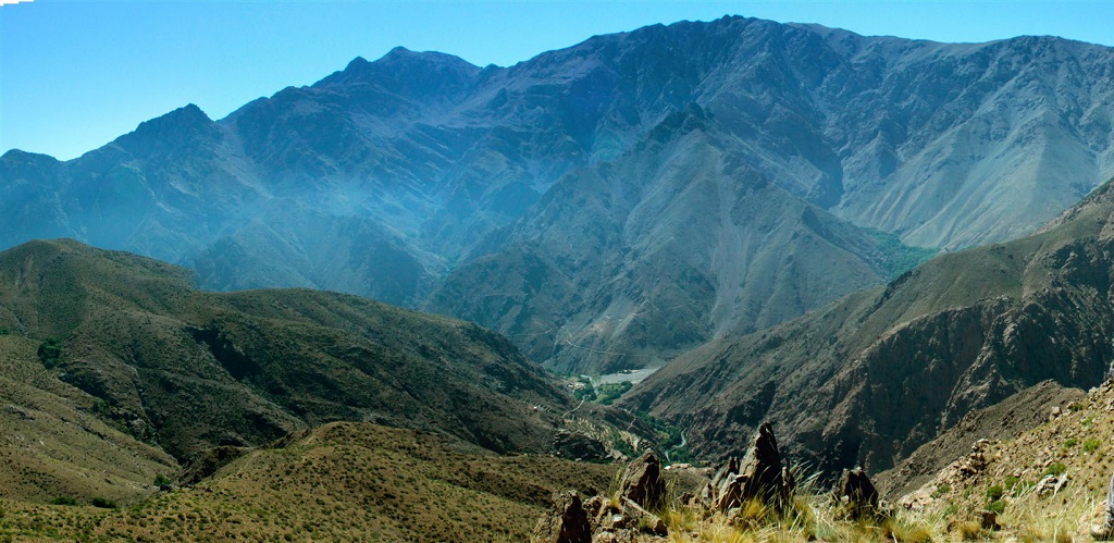 Col du djebel Meltsen à 2700m - Maroc