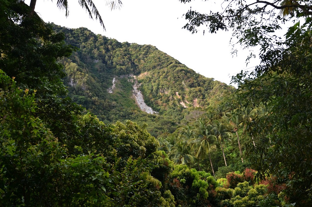 Randonnée entre Soufrière et Scott's Head, Dominique