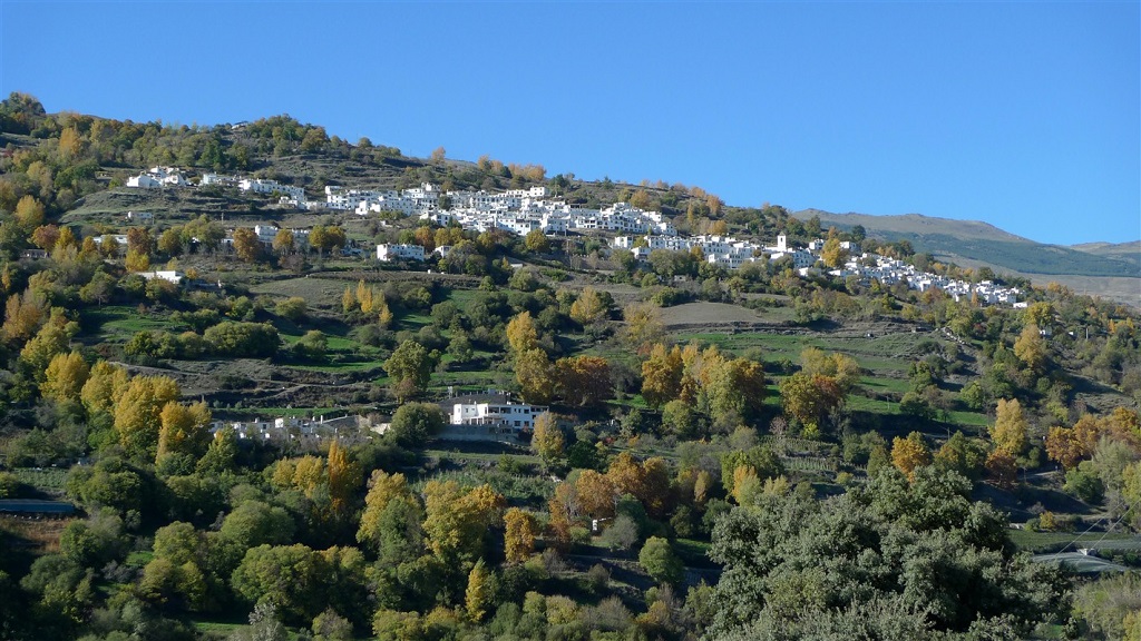 Village blanc de la Sierra Nevada - Andalousie - Espagne