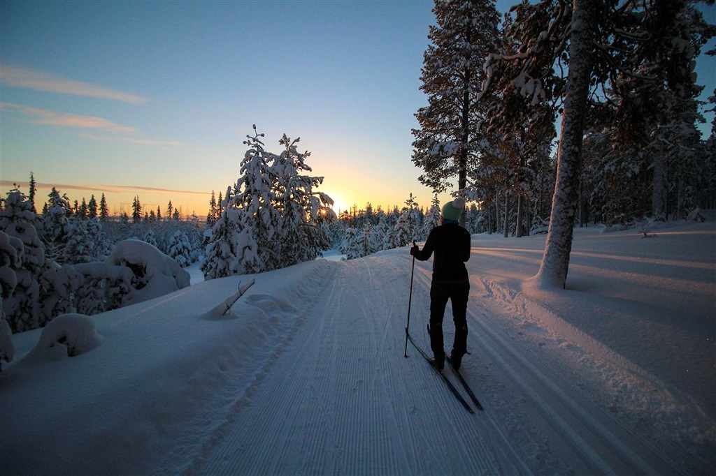 Ski de fond - Laponie - Finlande