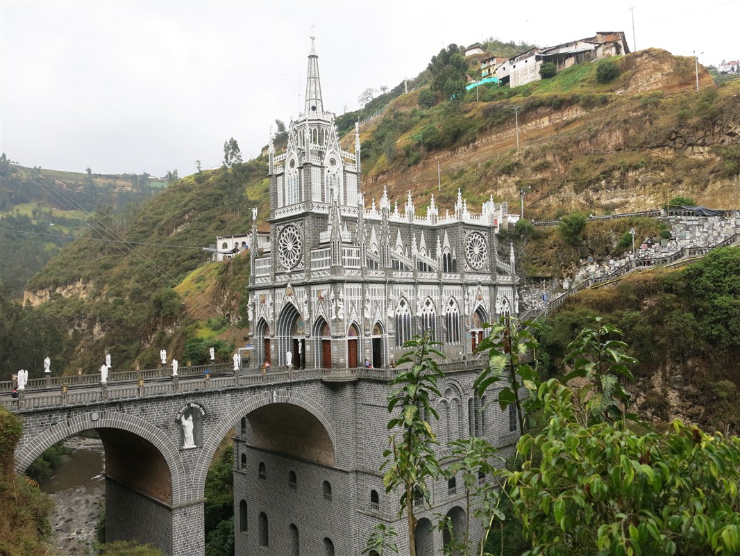 Le sanctuaire de Las Lajas, près de la ville d'Ipiales