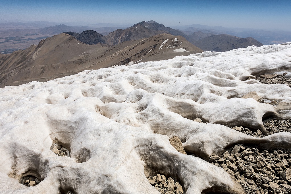 Trek dans les monts Alborz