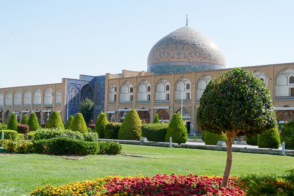 La place Naghsh-e Jahan, Ispahan