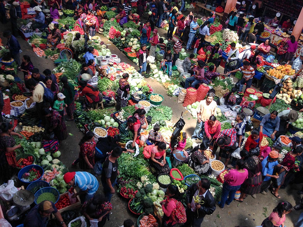 Marché de Chichicastenango, Guatemala