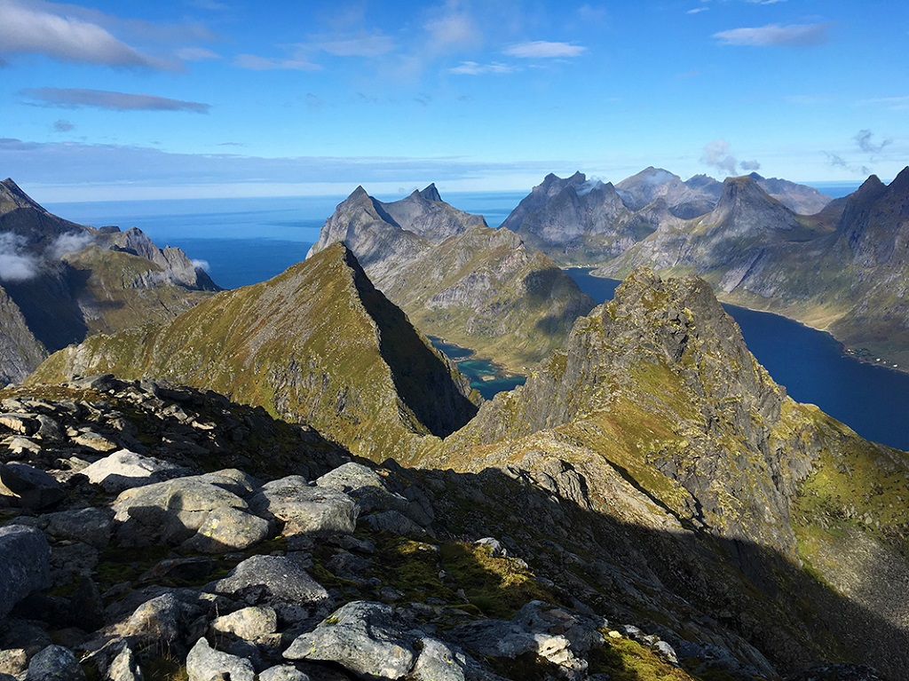 Vue au sommet du Munkan