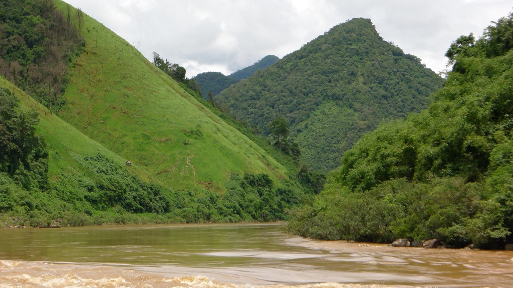 Rivière Sékong, Haut Sékong, Laos