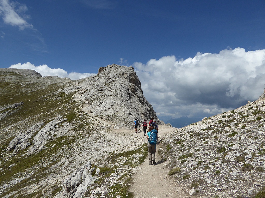 Antécime du Peitlerkofel - Massif de la Putia - Dolomites - Italie