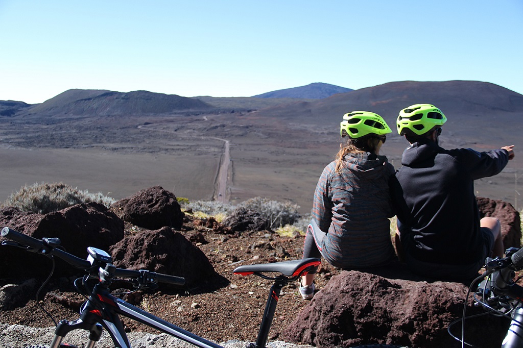 La plaine des sables à vélo, La Réunion