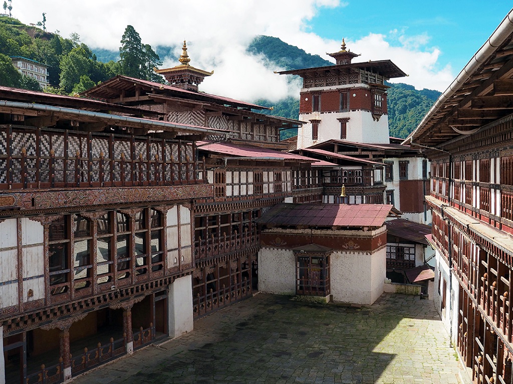 Architecture traditionnelle, Dzong de Trongsa - ©Thomas Callens