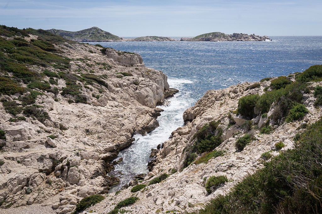 Parc National des Calanques, entre Callelongue et Marseilleveyre  - ©Gwennaëlle Wit