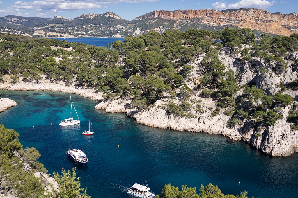 Port Miou, Calanques de Cassis, ©Gwennaelle Wit