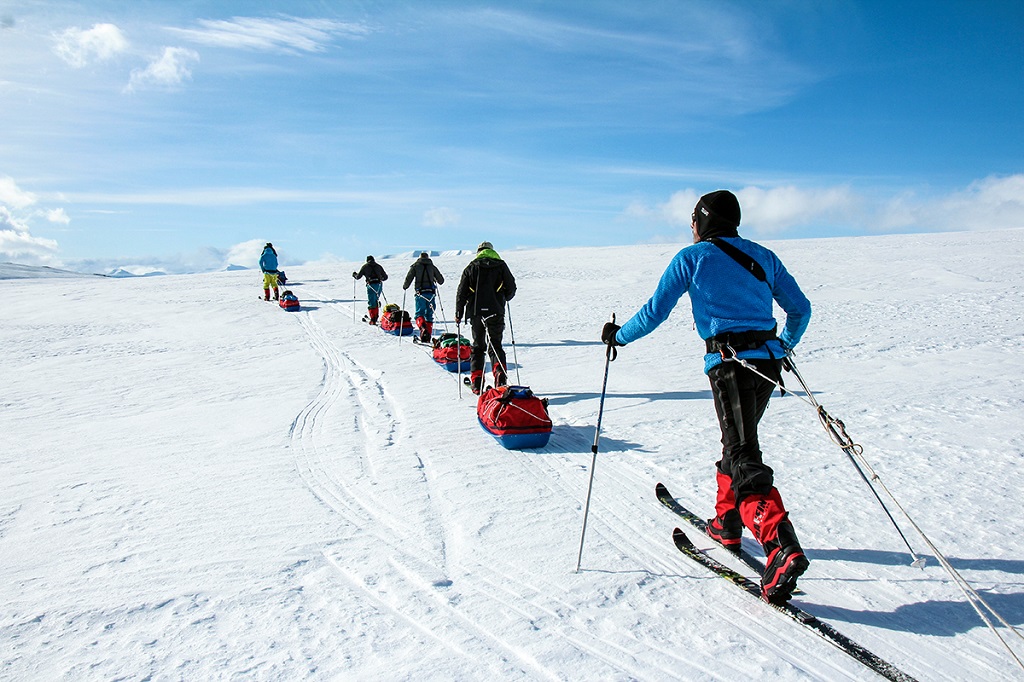 Raid à ski au Spitzberg - ©Gaëlle Grande