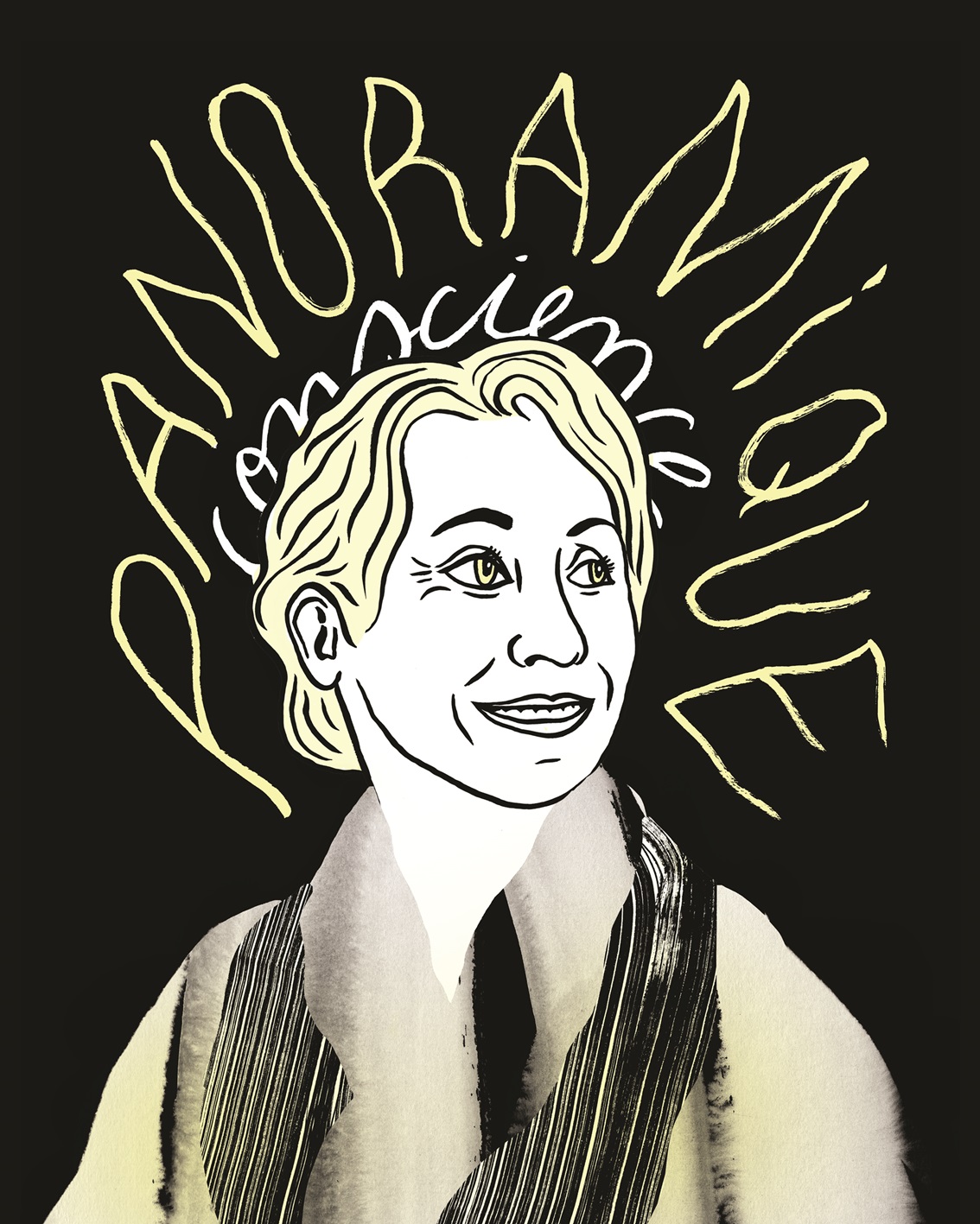 Portrait de Stéphanie Bodet (illustration) ©Éléonore Hérissé