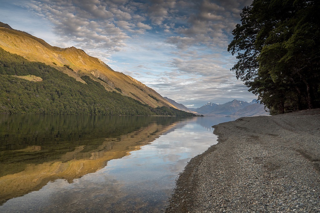 Le lac Mavora représente le dernier lieu de civilisation.