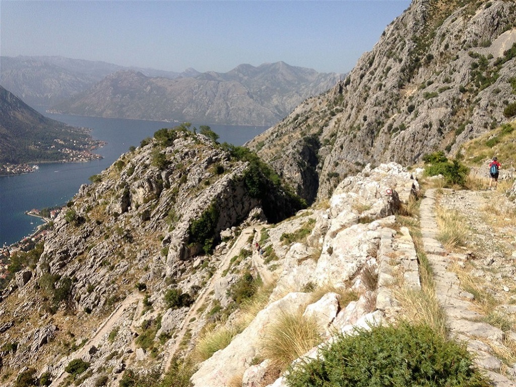 Sur les pentes du Lovcen, Bouches de Kotor