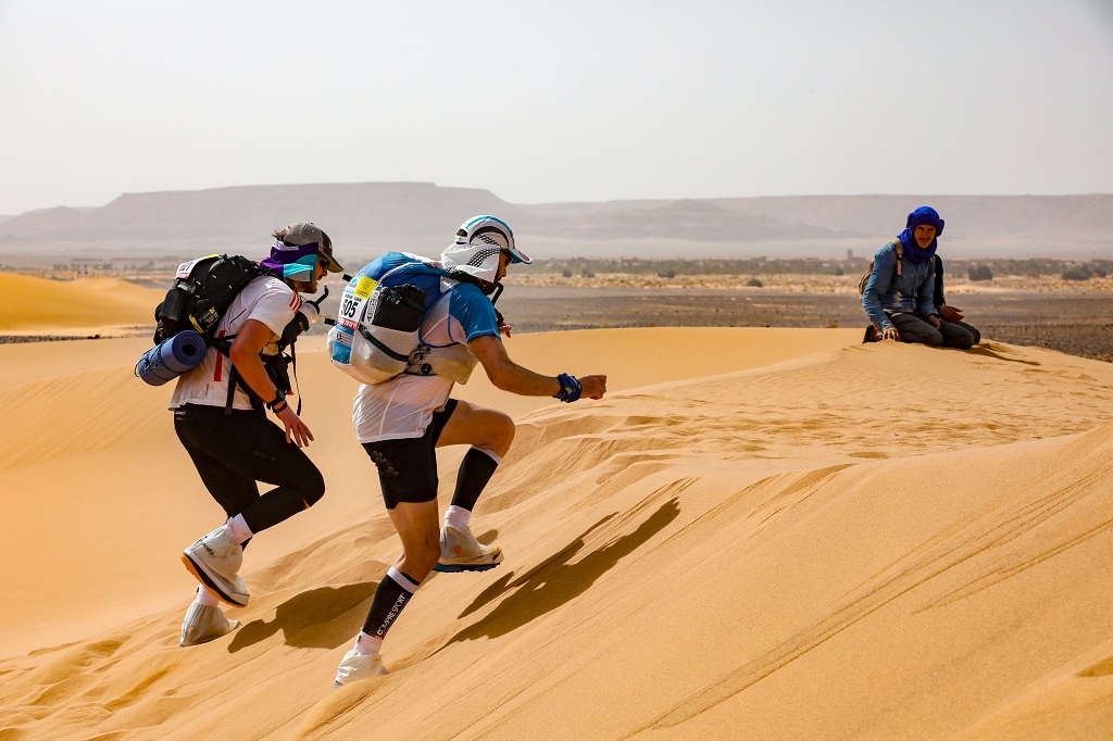 Gravir les dunes n'est pas chose aisée