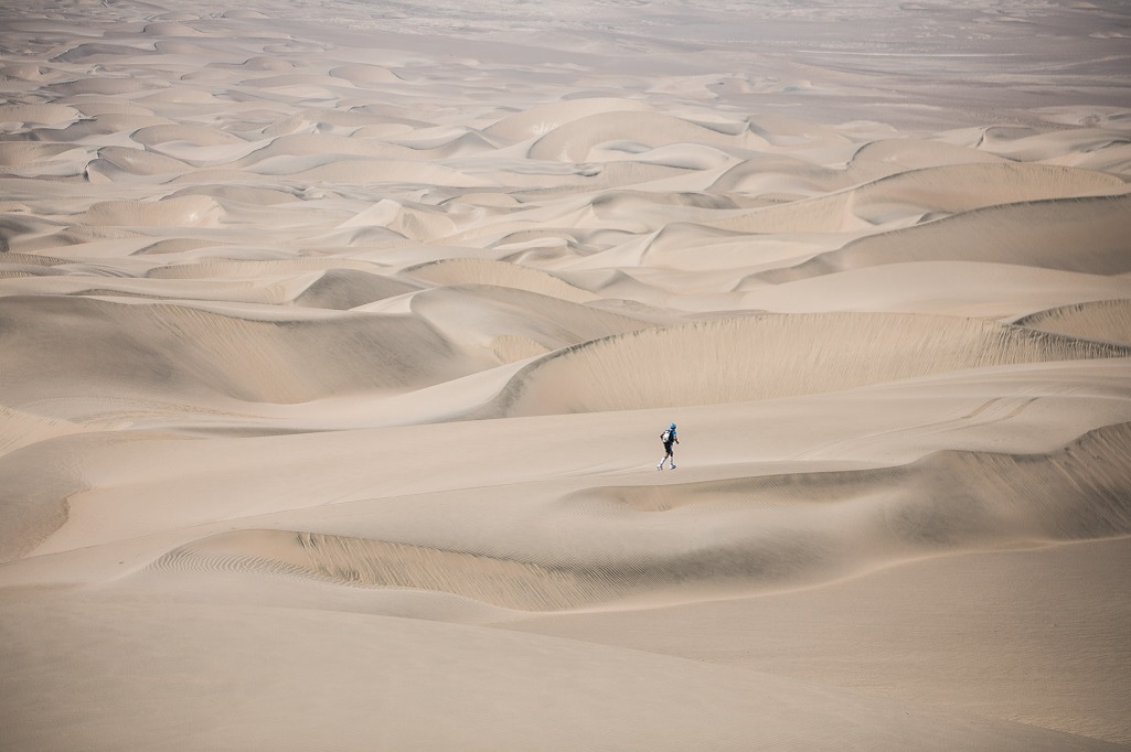 Julien Chorier à l'assaut des dunes