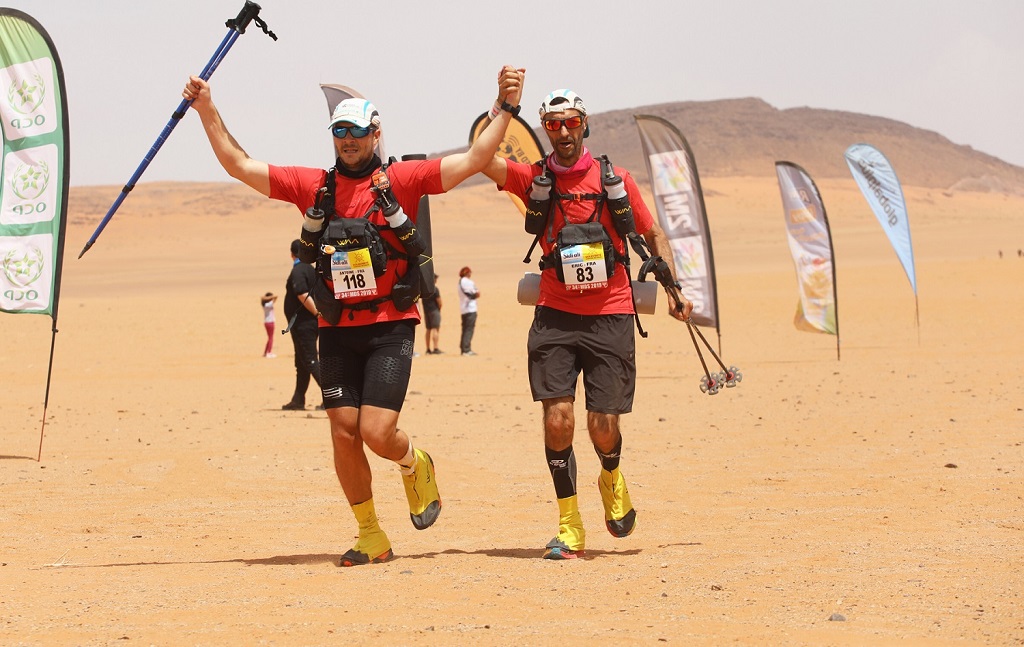 Nos champions à l'arrivée