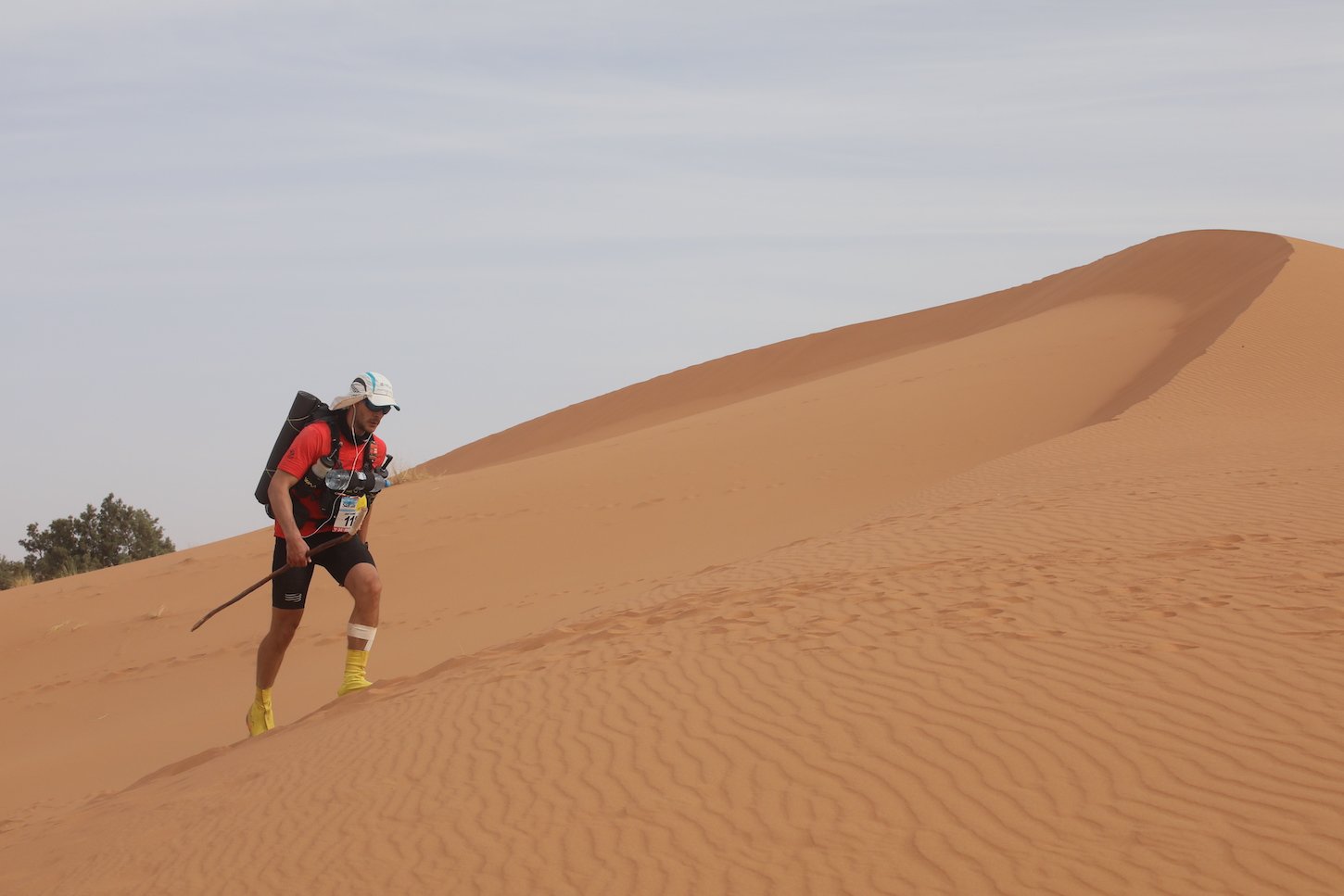 Antoine Brasseur lors de la 4ème étape (étape longue de 80 kms) - ©Erik Sampers