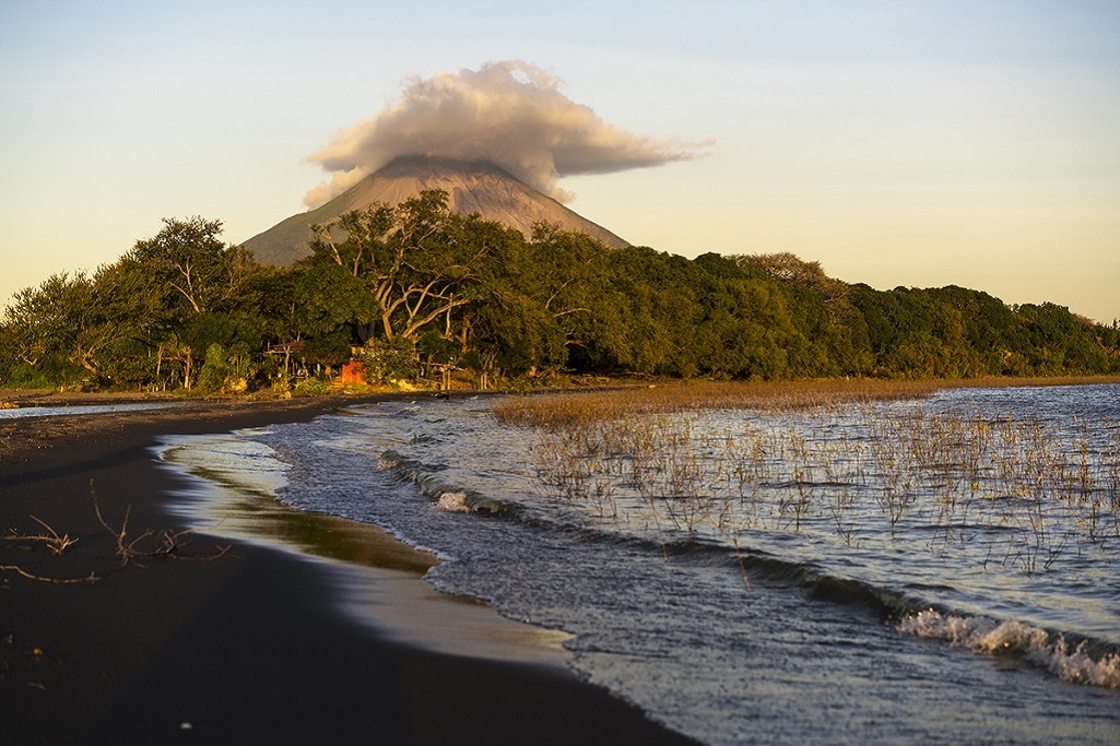 Sur l'île d’Ometep, Lac Nicaragua