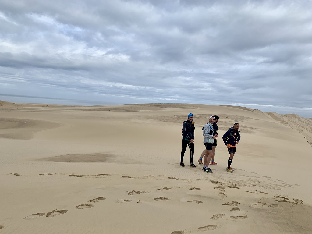 La team Terdav en plein entraînement