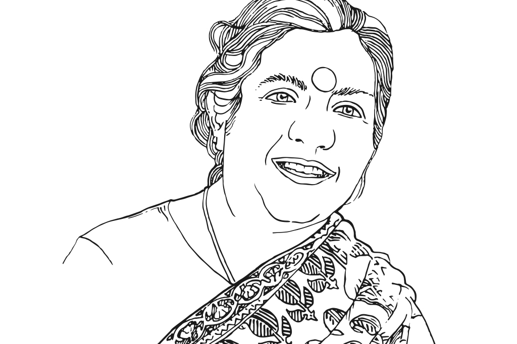 Portrait de Vandana Shiva