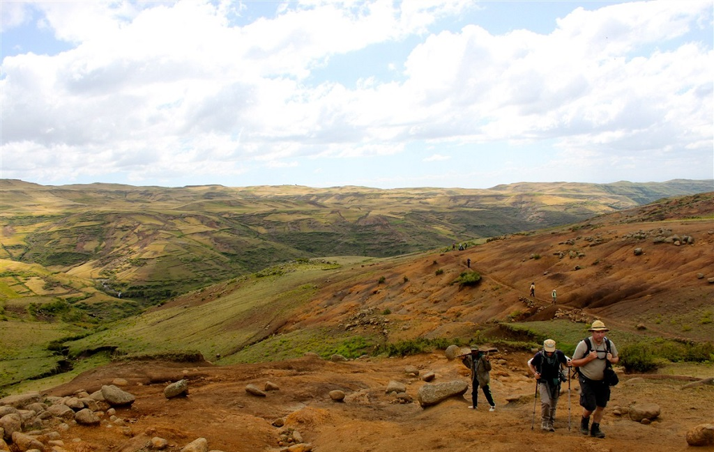Rando en Ethiopie dans les montagnes du Simien avec Nathanaëlle