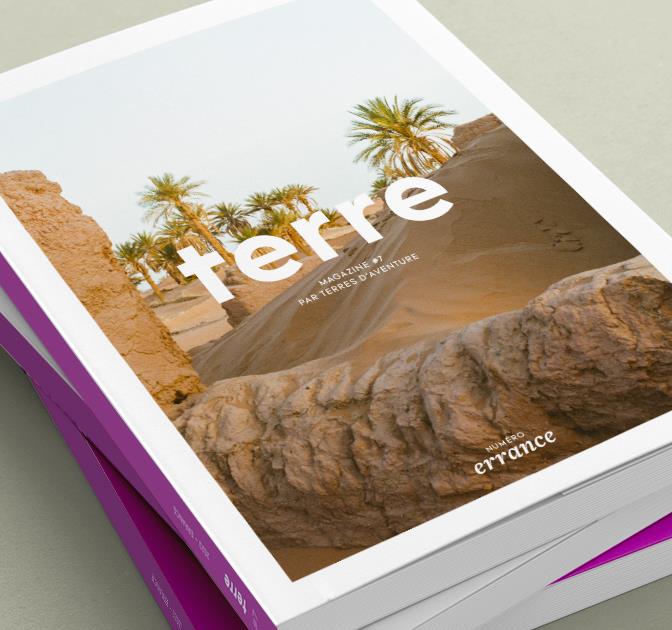 Pour la couverture du dernier numéro de notre magazine, nous avons choisi le travail de M’hammed Kilito, qui milite en images contre la disparition des oasis marocaines et de l’écosystème qu’elles hébergent.