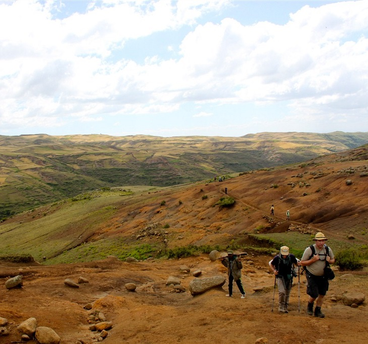 Rando en Ethiopie dans les montagnes du Simien avec Nathanaëlle