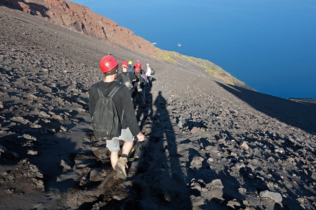 © Eric Balian - Randonnée sur le Stromboli - Italie